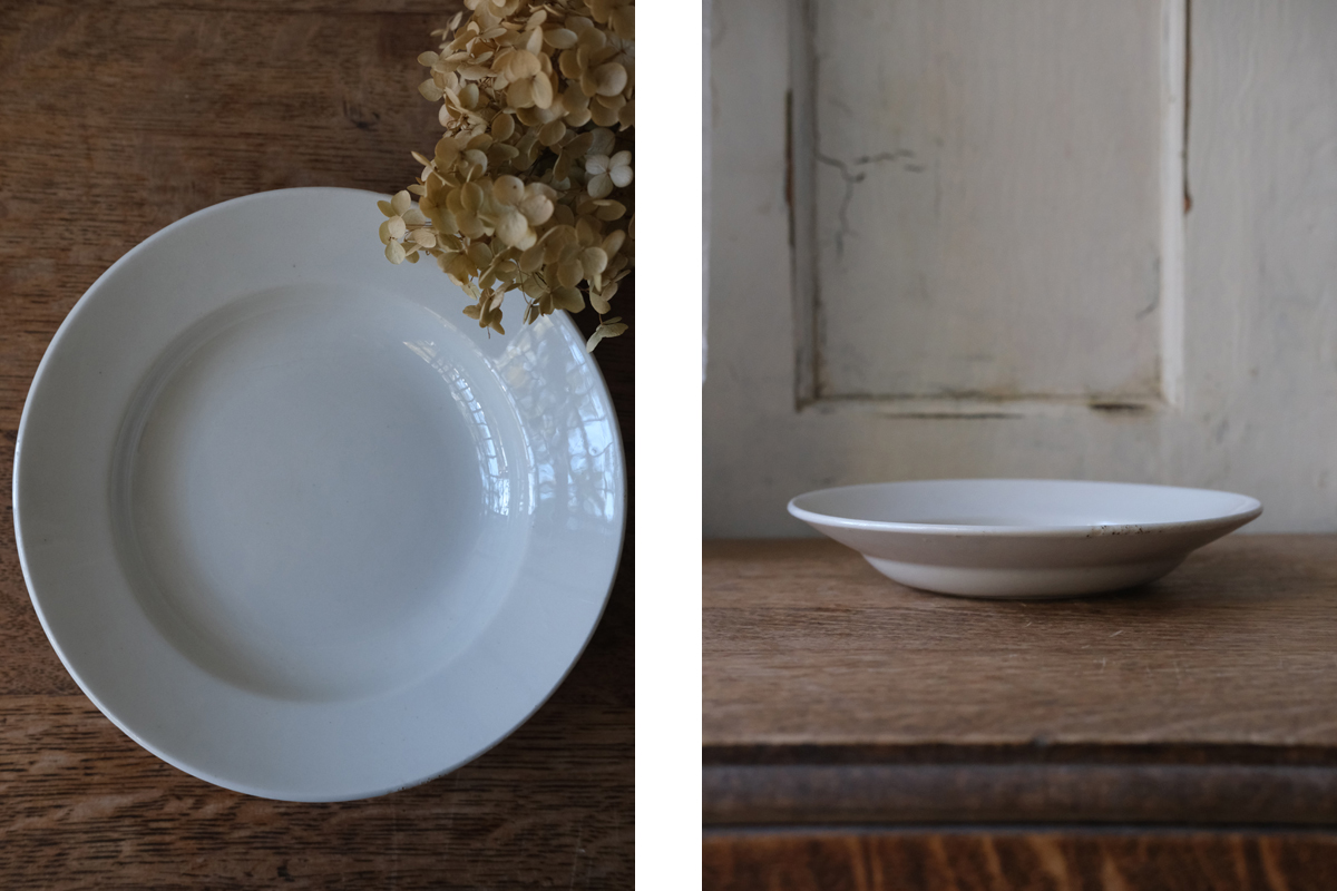 D5-11 フランス アンティーク リュネヴィル プレート お皿